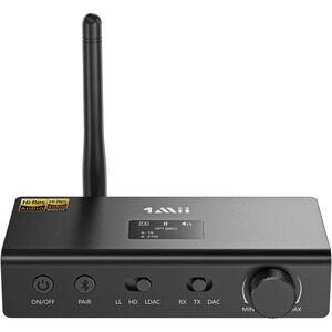 1Mii DS700 HiFi Bluetooth Transmitter Receiver TV LDAC aptX HD‎ DAC Optical RCA